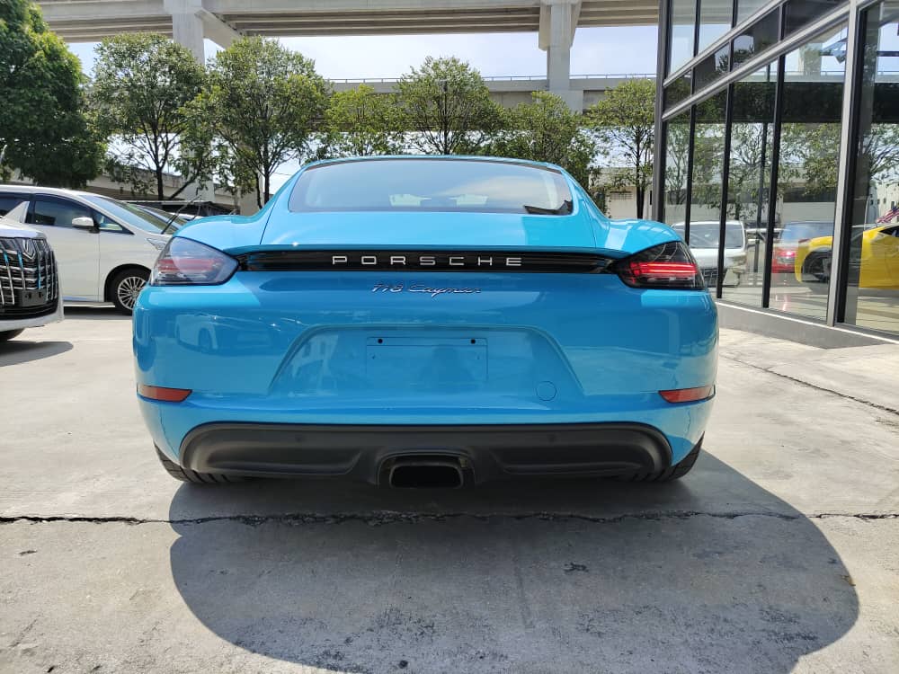 2017 PORSCHE CAYMAN 718